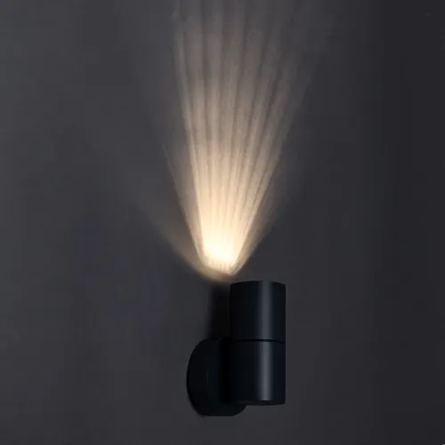 LIGHTING Svetilnik ulichnyj 5112 nastennyj pod lampu GU10 IP65 chernyj IEK_2