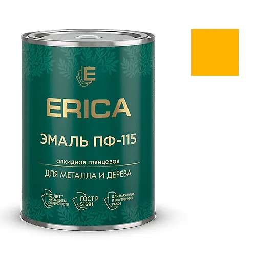 Emal PF-115 ERICA glyantsevaya ZHeltaya 1,8 kg_1