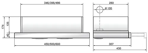 Kuhonnaya vytyazhka ELIKOR Integra GLASS 60 FRA-T(belyj/beloe steklo)_2