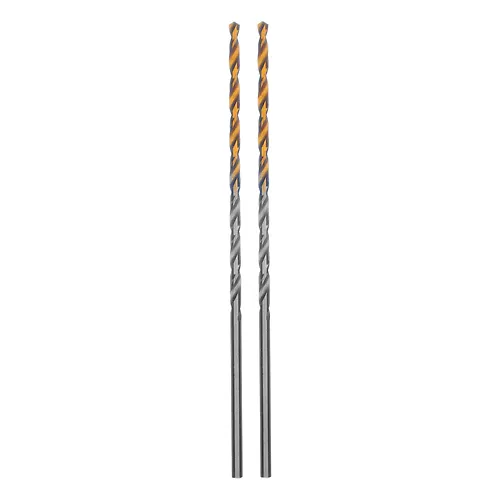 Sverlo spiralnoe po metallu 2,5 h 95 mm R6M5, Golden Tip, udlinennoe, 2sht.// Denzel art.718246_1