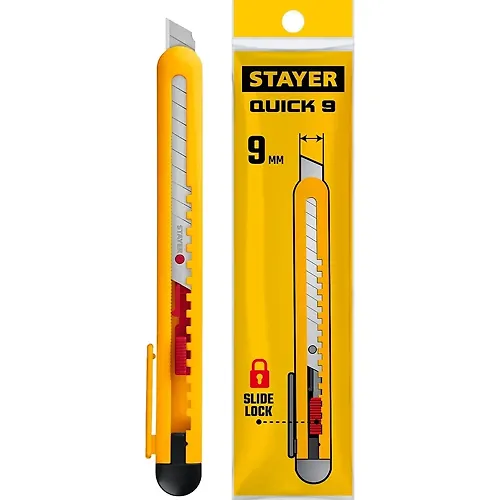 STAYER QUICK-9.9 mm, nozh iz ABS plastika (0901) 0901_z01_1
