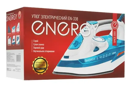 Utyug ENERGY EN-338 (2200Vt, par, par.udar, vert.par, sprej, samooch., keram.podoshva) art.270069_4
