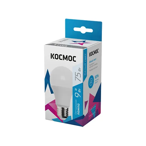 Lampa svetodiodnaya Kosmos A55 9W E27 4500K_1